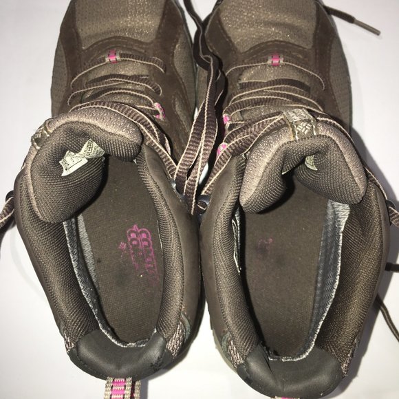 Columbia Mid High Hiking Omni-Tech Waterproof  Breathable Women's Shoe Size 6 - Picture 5 of 7